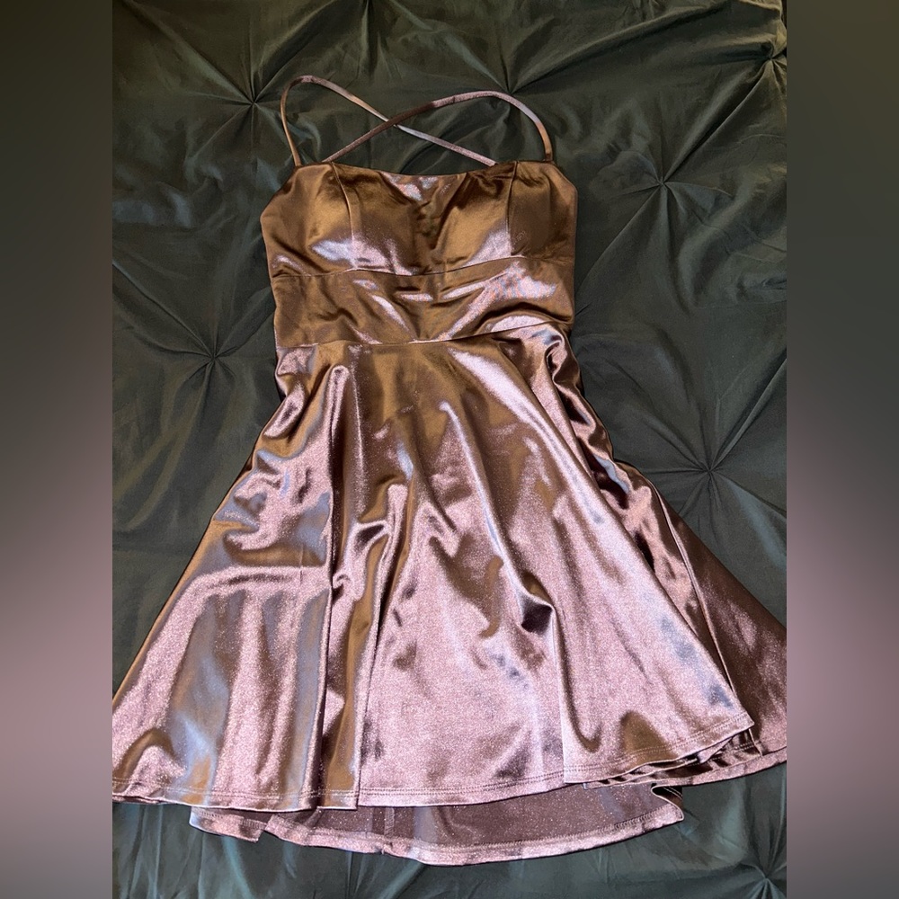 Windsor Satin Semi Formal Dress